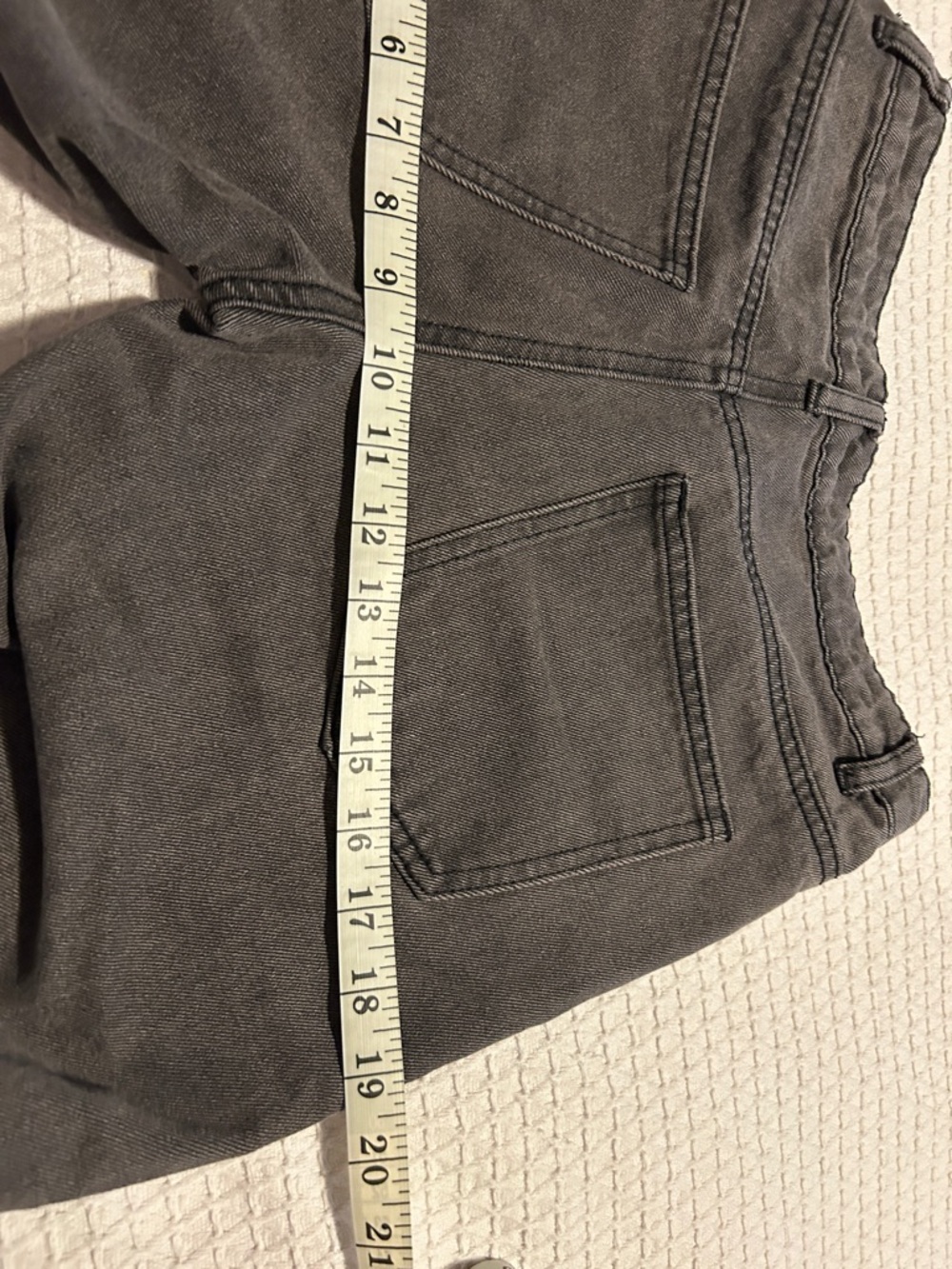 Edikted Wide-Leg Jeans in Dark Gray - Picture 11 of 12